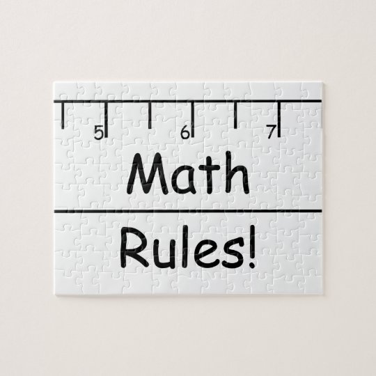 Math Rules! Jigsaw Puzzle