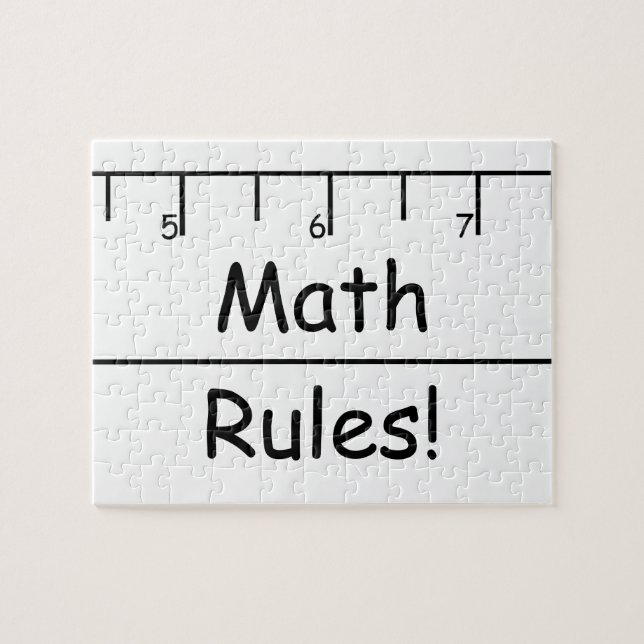Math Rules! Jigsaw Puzzle (Horizontal)
