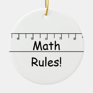 Math Related Christmas Ornaments