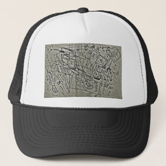 MATH SCRIBBLE TRUCKER HAT