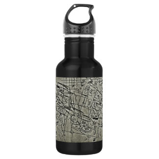 MATH SCRIBBLE WATER BOTTLE