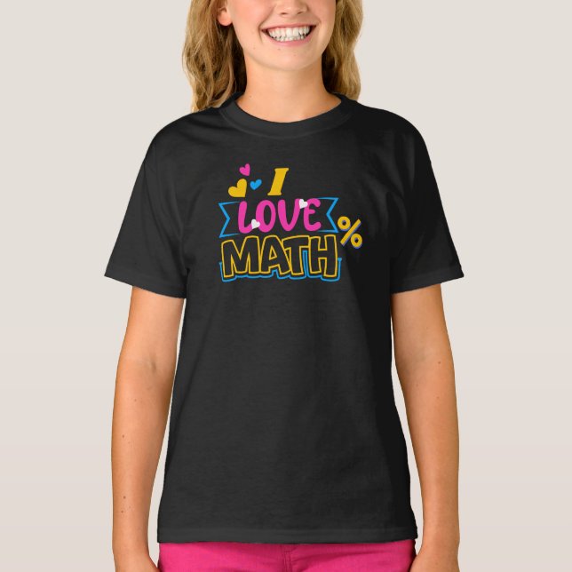 Math shirt for kids (Front)