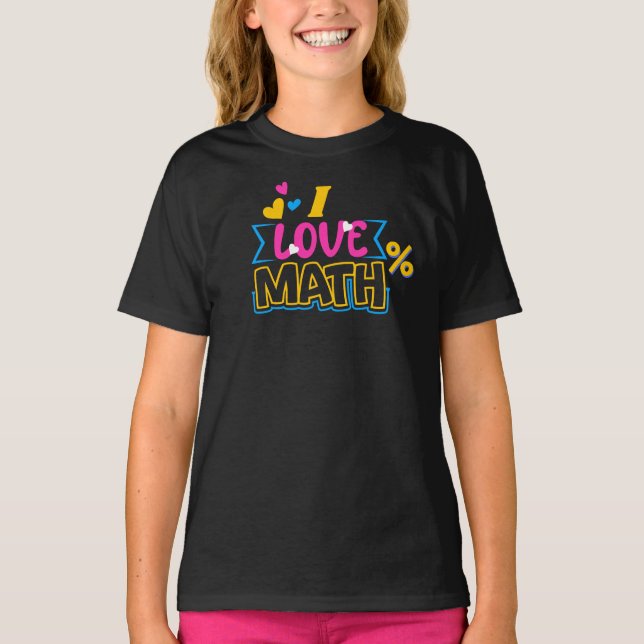 Math shirt for kids (Front)