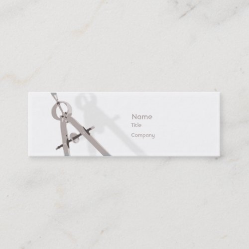 Math - Skinny Business Card