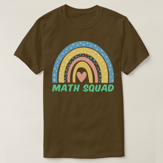 Math Squad III T-Shirt (Design Front)