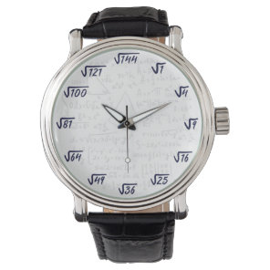 Math Square Root Watch