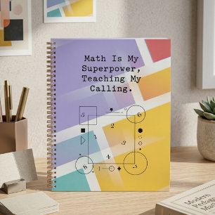 Math Superpower Teacher   Calling & Passion Planner