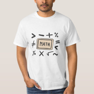 Math symbols for Students and Parents T-Shirt