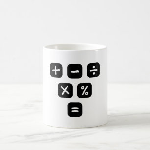 Math Symbols mathematical Signs Coffee Mug
