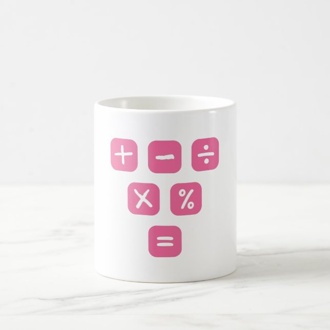 Math Symbols mathematical Signs Maths Coffee Mug (Center)