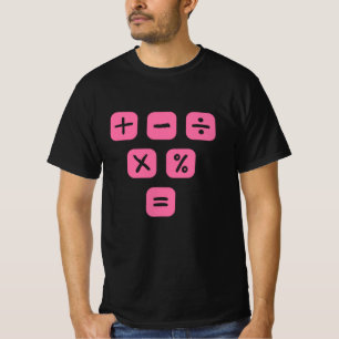 Math Symbols mathematical Signs Maths T-Shirt