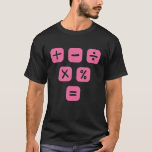 Math Symbols mathematical Signs Maths T-Shirt