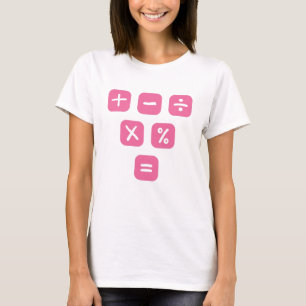 Math Symbols mathematical Signs Maths T-Shirt