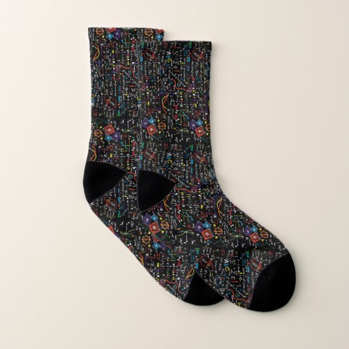 Math_Symbols Socks