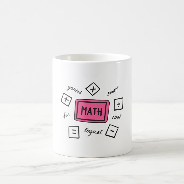 Math symbols Students and Parents Coffee Mug (Center)