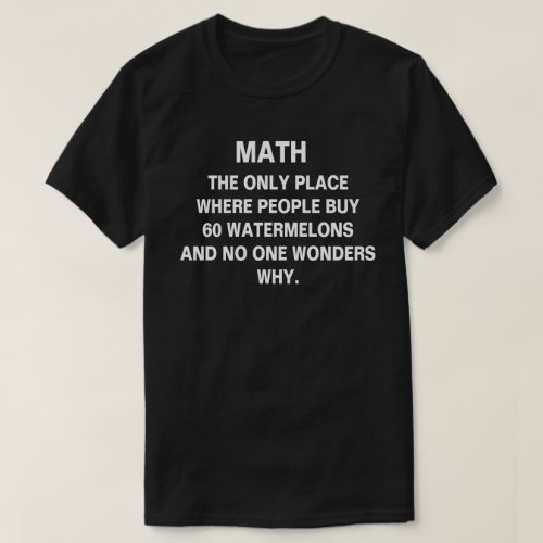 MATH T_Shirt