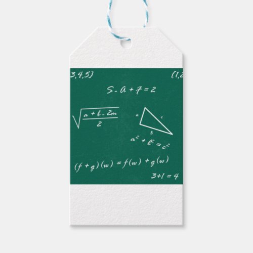 math teacher algebra geek gift tags