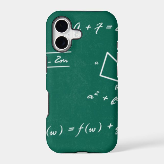 math teacher algebra geek iphone case (Back)
