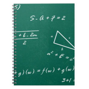 math teacher algebra geek notebook