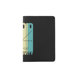 Math Teacher Avoid Negativity Passport Holder