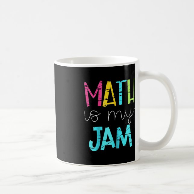 Math Teacher Back To School Coffee Mug (Right)