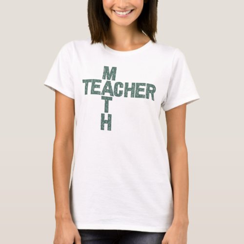 Math Teacher Back to School T_Shirt