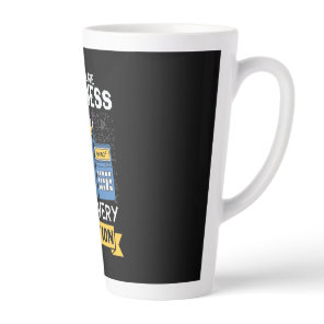 Math Teacher Calculate Kindness Latte Mug
