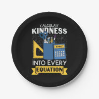Math Teacher Calculate Kindness