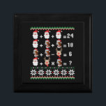 Math Teacher Christmas HARRIER Gift Box<br><div class="desc">Math Teacher Christmas HARRIER</div>