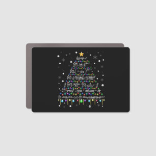 Math teacher Christmas Math T Shirt Car Magnet