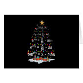 Math Teacher Christmas Tree Funny Christmas Math F (Front Horizontal)