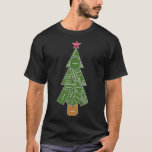 Math Teacher Christmas Tree Made of Shapes Classic T-Shirt<br><div class="desc">Math Teacher Christmas Tree Made of Shapes Classic T-Shirt</div>
