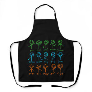 Math Teacher Dance Equation Mathematic Maths Apron