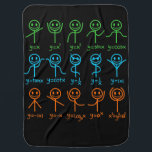 Math Teacher Dance Equation Mathematic Maths Baby Blanket<br><div class="desc">This graphic idea is for math lovers. This funny graphic / quote clothing makes all math teachers happy.</div>