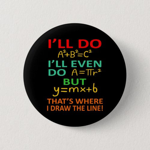 Math Teacher Equation Mathematics Maths Student Button