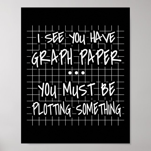 Math Teacher, Funny Back To School, I See you Poster (Front)