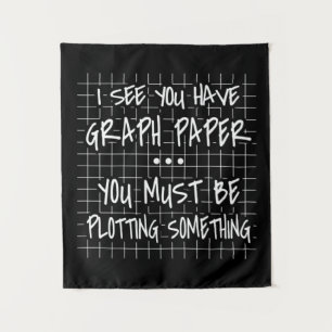Math Teacher, Funny Back To School, I See you Tapestry