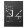 Math Teacher Gift Complimentary Acute angle school Notebook