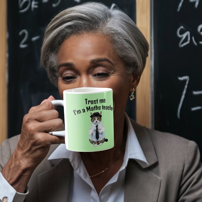 Math Teacher gift trust me mathematics professor  Coffee Mug (Creator Uploaded)