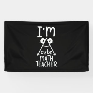 Math Teacher I Am Math Teacher Banner
