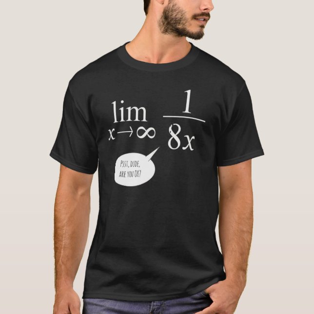 Math Teacher  Linear Equations Quote Design T-Shirt (Front)