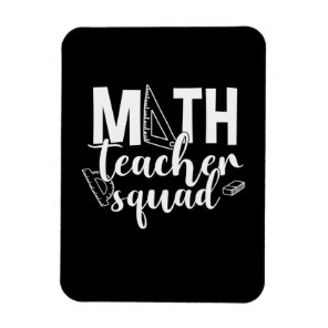 Math Teacher Math Teacher Squad Magnet
