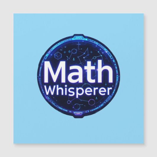 Math Teacher Math Whisperer (Front)