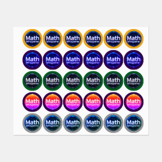Math Teacher Math Whisperer Labels