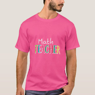 Math Teacher Mathematician Algebra Calculus Trigon T-Shirt