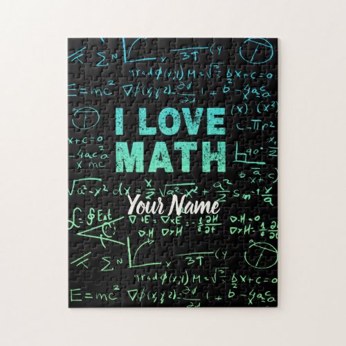 Math Teacher Or Mathematics Professor And Student Jigsaw Puzzle