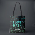 Math Teacher Or Mathematics Professor And Student Tote Bag<br><div class="desc">Math design for math teacher and math student and all numbers friends. Math vintage artwork for math scientists and researchers at university and school for pupils and students. Math souvenir for algebra and fraction calculation retro friends. Math design for math teachers and math students for scientists and students who love...</div>