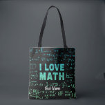 Math Teacher Or Mathematics Professor And Student Tote Bag<br><div class="desc">Math design for math teacher and math student and all numbers friends. Math vintage artwork for math scientists and researchers at university and school for pupils and students. Math souvenir for algebra and fraction calculation retro friends. Math design for math teachers and math students for scientists and students who love...</div>
