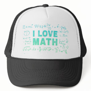 Math Teacher Or Mathematics Professor And Student Trucker Hat