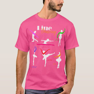 Math Teacher Shirt Line Dancing Graphing Ballet Da